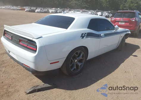 2015 Dodge Challenger R/T Plus из США, поврежденный, VIN 2C3CDZBT9FH775659